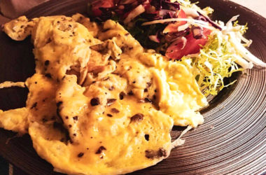 Szarvasgombás omlett - francia recept